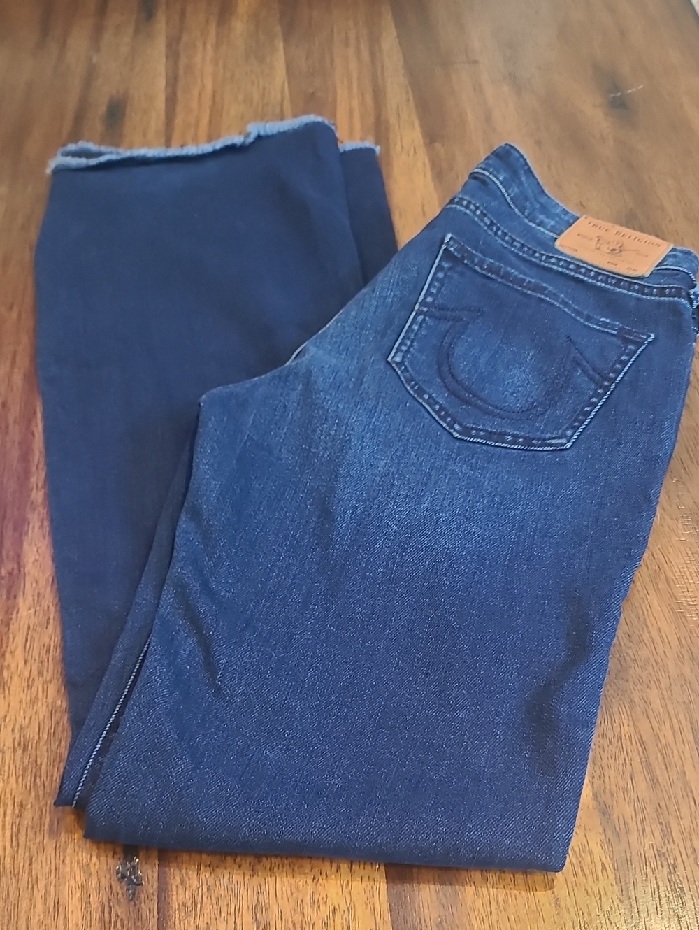 True Religion FEY MID-RISE FLARE JEANS SIZE 30X32